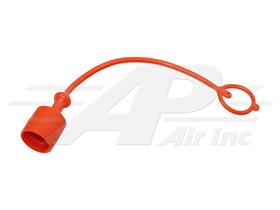 Orange Dust Cap 1/2"
