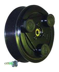 New 4.84" Clutch With 24V Coil, 8 Groove
