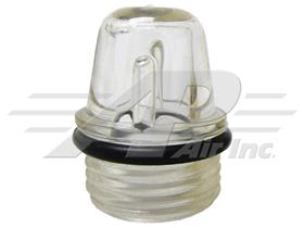 Safety Sight Glass 1/2"-14 NPT with Plastic Dome