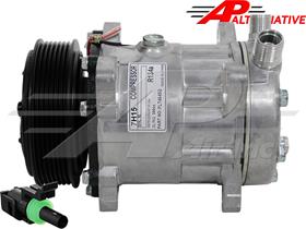 AP Series Compressor SD7H15 - 119mm, 7 Groove Clutch, 12V