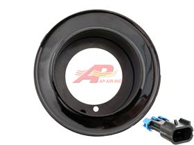 New 12 Volt Coil For SD709, SD7H15 With 4.92 and 5.19 2 Groove Clutch With Metripack 2 Wire Without Diode