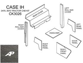 Case/IH Cab Kit - Black