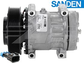 OE Sanden Compressor SD7H15SHD - 140mm, 8 Groove SHD Clutch