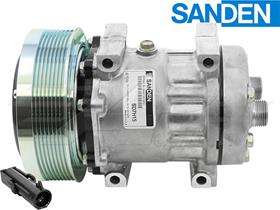 OE Sanden Compressor SD7H15HD - 152mm, 8 Groove Clutch 24V