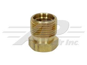 #10 Brass Braze on Male Insert O-Ring Nut, 5/8" Tube