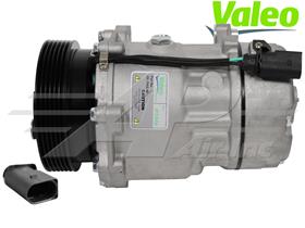 Original Valeo Compressor VC7V - 120mm, 6 Groove Clutch 12V