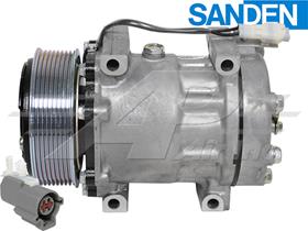 OE Sanden Compressor SD7H15 - 8 Groove, 119mm HD Clutch, 12V