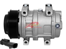 Heavy Duty Replacement Compressor HS18 - 123mm, 8 Groove Clutch, 12V