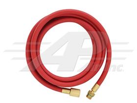 96" Red R134a Charging Hose - AP Series