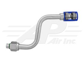 #8 Compressor Fitting, Quick Clip - Ford/New Holland