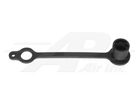 Black Dust Cap 1/4"