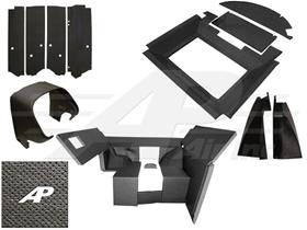 John Deere Qwik Fit Interior Cab Kit w/o Floormat - Black, Late Series