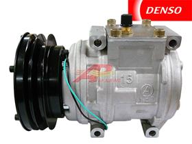 OE Denso Compressor 10PA15C - 134mm, 1 Groove Clutch, 24V