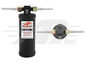 Receiver Drier - 2 1/2 x 8 Barbed