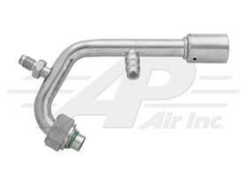 #10 Compressor Fitting for #12 Reduced Diameter Hose - JCB