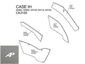 Case/IH Lower Cab Kit - Embassy Gray