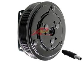 York 6 Groove, 6" Clutch, 1 Wire Male Bullet Coil 24V, GL 2.05C, 2.35F