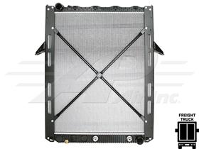 Plastic/Alluminum Radiator with Oil Cooler and Frame