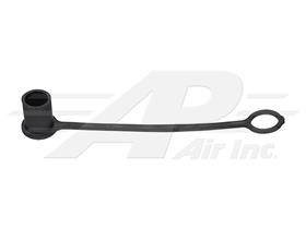 Black Dust Cap 1/2"