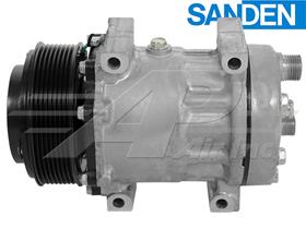 OE Sanden Compressor SD7H15SPRHD - 119mm, 8 Groove Clutch 12V