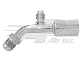 45 Degree # 12 Male Flare w/R12 Port