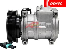 OE Denso Compressor 10PA17C - 146mm, 8 Groove Clutch, 24V