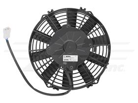 9" Condenser Fan Assembly, Pusher, Straight Blade, Low Profile