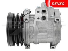 OE Denso Compressor 10PA15C - 135mm, 2 Groove Clutch 12V