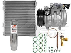 Ag A/C HD Kit with Condenser - Kubota Tractors