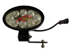 LED Light With Wiring Harness - 4" X 6" Oval, John Deere 8000 & 9000 Series Tractors