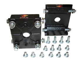 York to Sanden Compressor Mount Kit for 1 Groove Clutch Applications with 3.0625, 3.100, 3.15