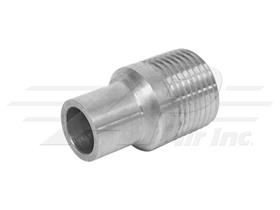 Aluminum Weld On Fitting #10 7/8" - 14 Male Insert O-Ring With 5/8" Pilot