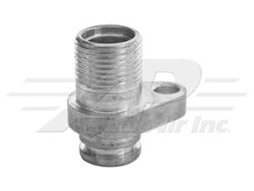 #10 Male Insert O-Ring to 0.830 Pilot, Compressor Suction Fitting - INT/Navistar, Volvo