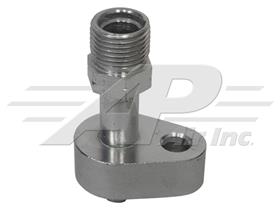 Compressor Pad Fitting to #8 Male Insert O-Ring - Caterpillar