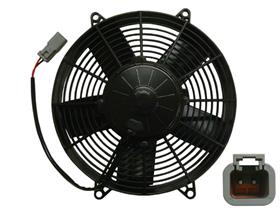320-0440 - 10" Condenser Fan Assembly, Puller, Paddle Blade, High Performance