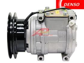 OE Denso Compressor 10PA15C - 142mm, 1 Groove Clutch 12V