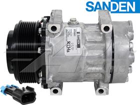 OE Sanden Compressor SD7H15E - 119mm, 8 Groove Clutch, 12V