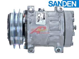 OE Sanden Compressor SD7H15 - 132mm, 1 Groove Clutch 12V