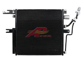 55057091AB - Dodge Ram Condenser with Transmission Oil Cooler 