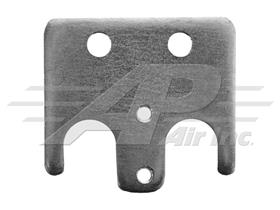 #8 & #8 Evaporator Side Mounting Flange - Paccar