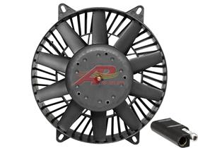 11" Condenser Fan Assembly, Pusher, Straight Blade, Vector Style - Bluebird/Carrier Buses