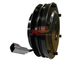 New 10PA17C Clutch with 24V Coil, 5.3" with Single Groove