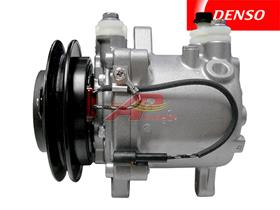 OE Denso Compressor SVO6E - 111mm, Single Groove Clutch, without Superheat Switch