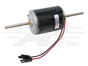 JD Heavy Duty Blower Motor - HD Bearing Style with OE Wire Connectors 12V Single Speed 2 Wire with 5/16" Shafts