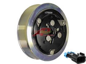 5.19" Clutch With 12V Coil, 8 Groove, 59-8516 Compressor