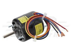 Blower Motor, Reversible with 1/4" Shaft and 5/16" Sleeve, 2 Speed, 5 Wire, 12 Volt