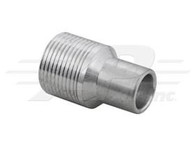 Aluminum Weld On Fitting #12, 1 1/16" - 14 Male Insert O-Ring with 3/4" Pilot