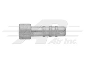 Aluminum Outer Weld On Barb Fitting for #12 Hose, 3/4" Tube