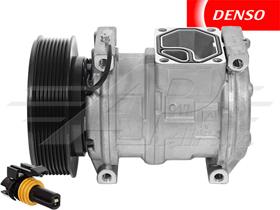 OE Denso Compressor 10PA17C - 146mm, 8 Groove Clutch, 12V