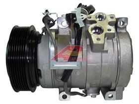 OE Denso Compressor 10S17C - 124mm, 7 Groove Clutch, 12V